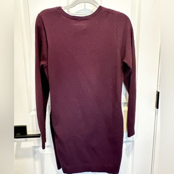 Duluth Trading Company Sweater Dress M, in plum - Picture 3 of 14